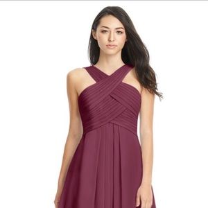 Azazie Mulberry Bridesmaid Dress